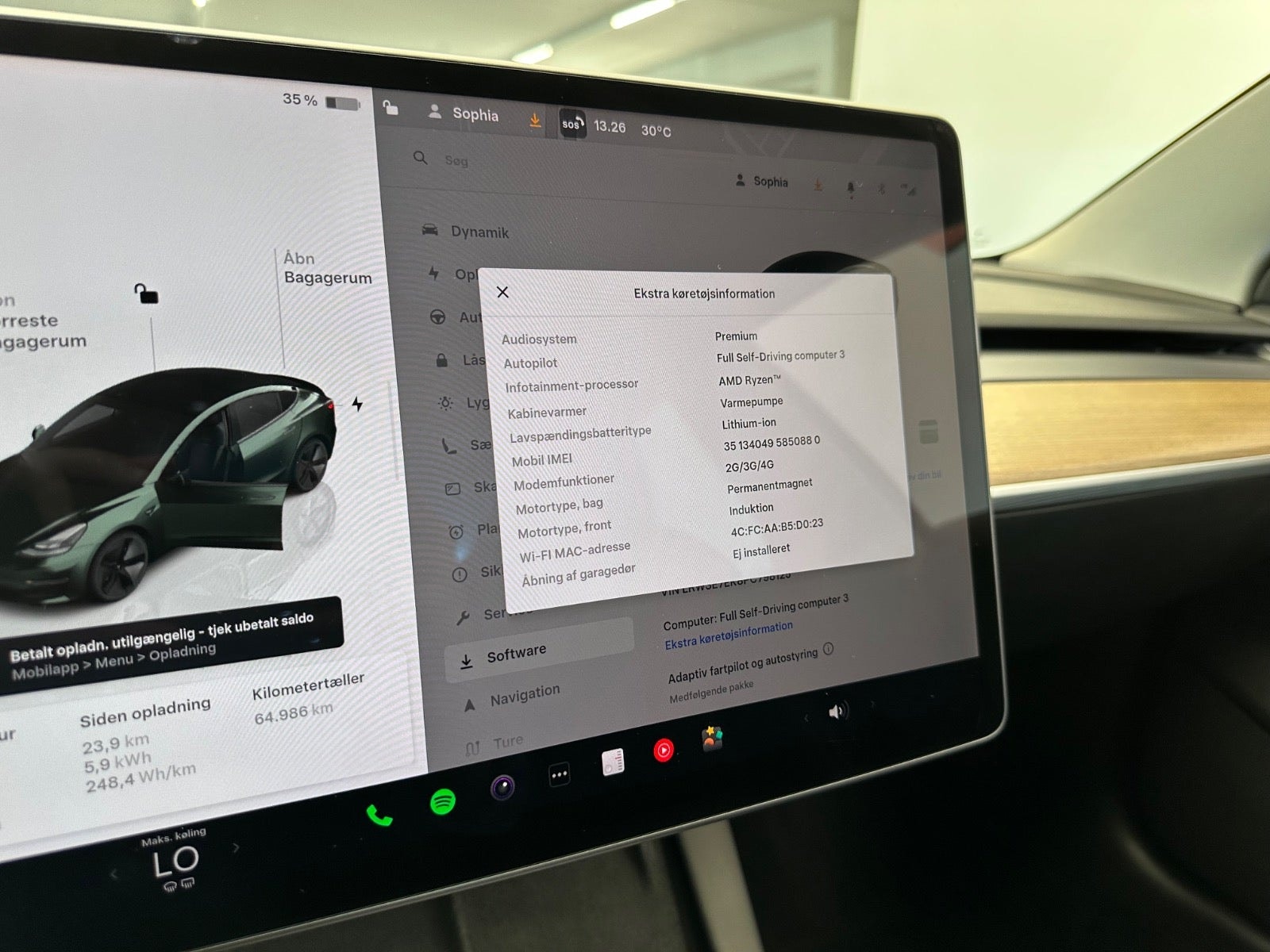 Tesla Model 3 Long Range AWD, 498ps, 2023