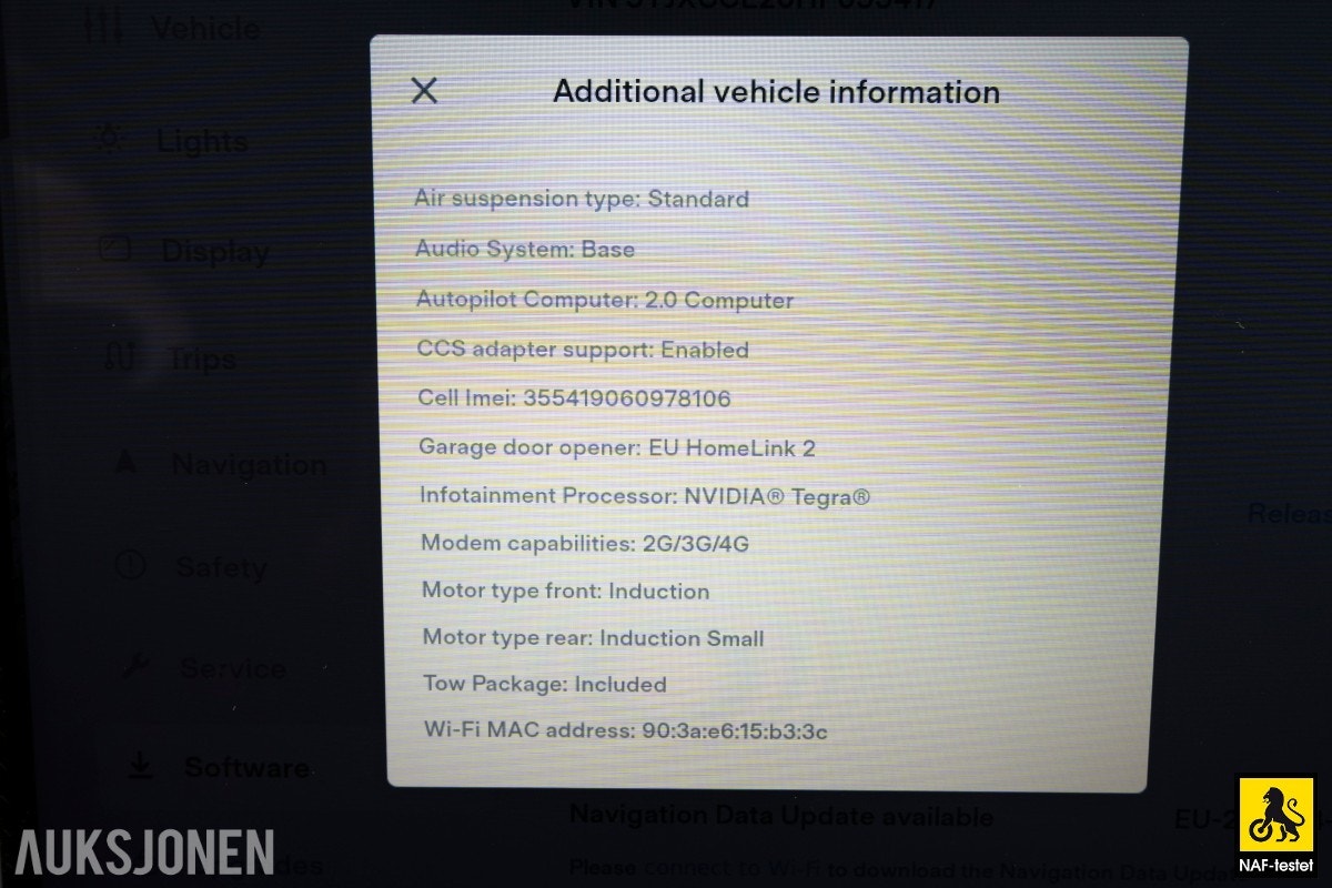 Tesla Model X 90D, 423ps, 2017