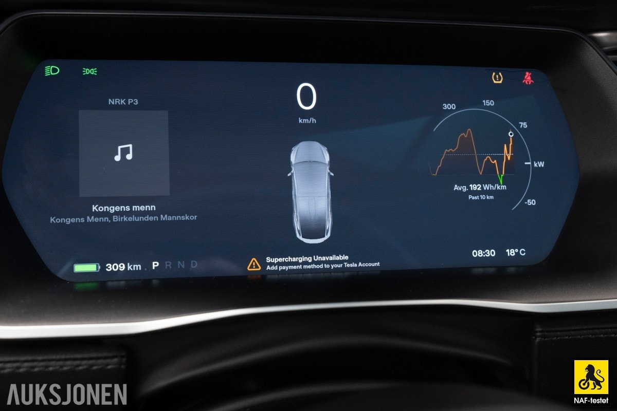 Tesla Model X 90D, 423ps, 2017