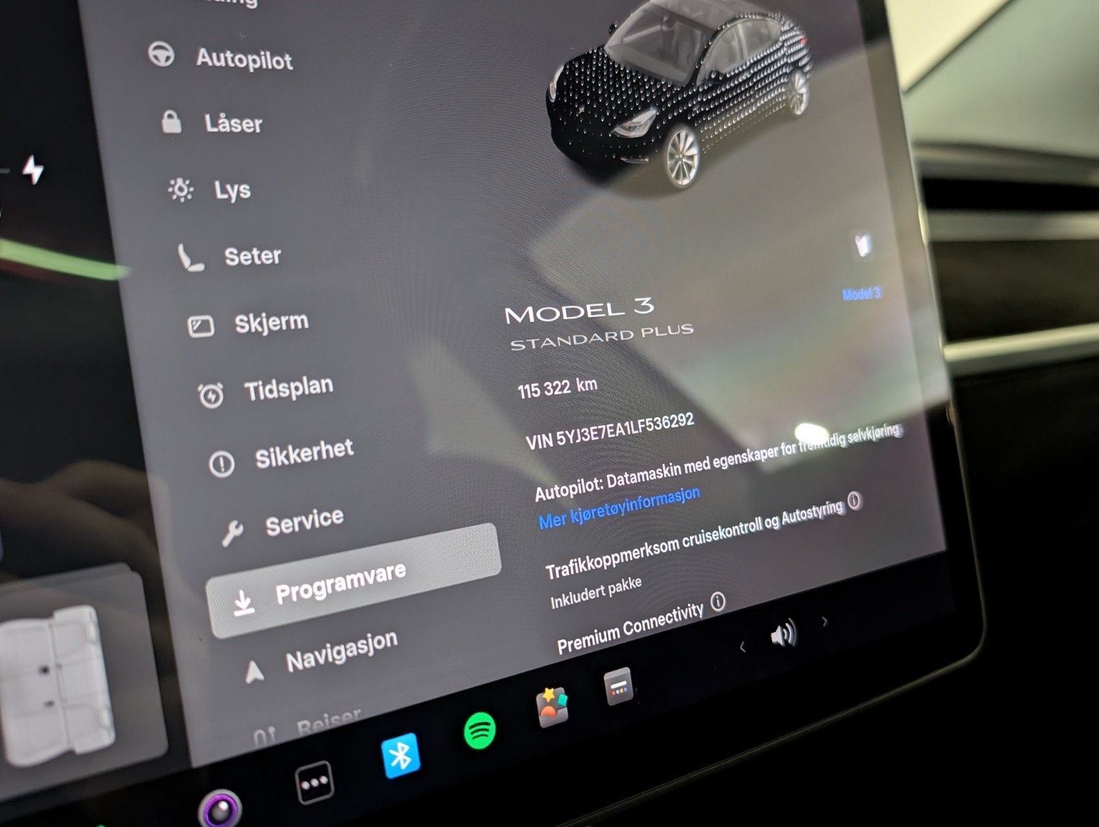 Tesla Model 3 Standard Range Plus, 325hk, 2020