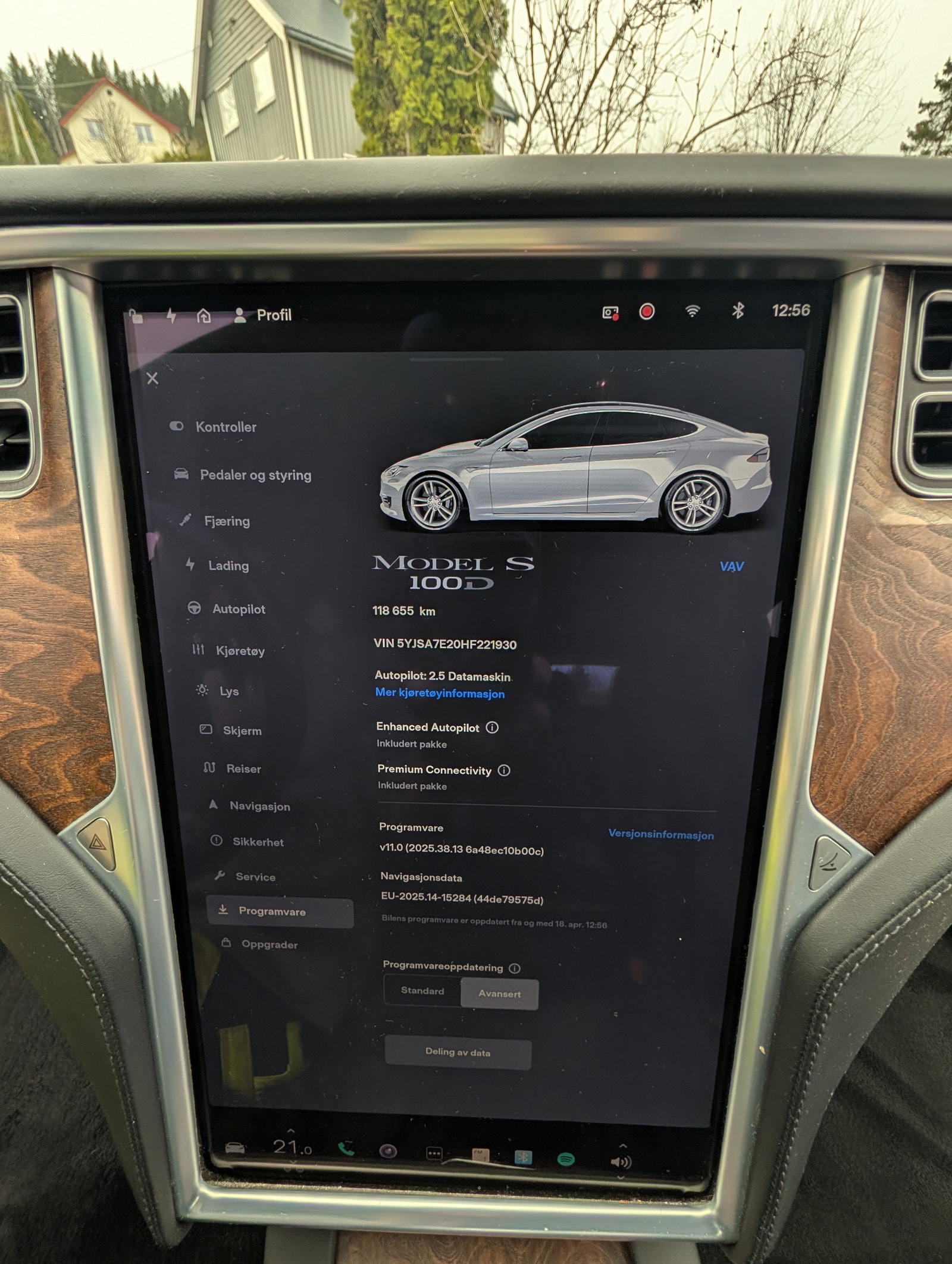 Tesla Model S 100D, 525ps, 2017