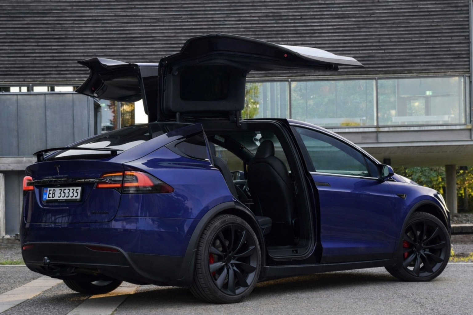 Tesla Model X Performance, 611hp, 2020