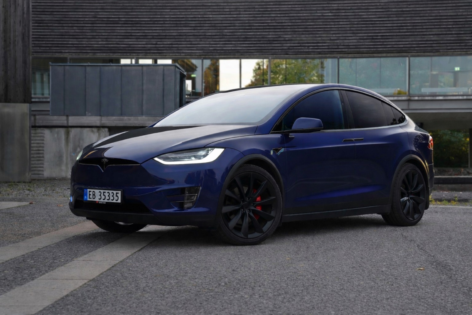 Tesla Model X Performance, 611hp, 2020