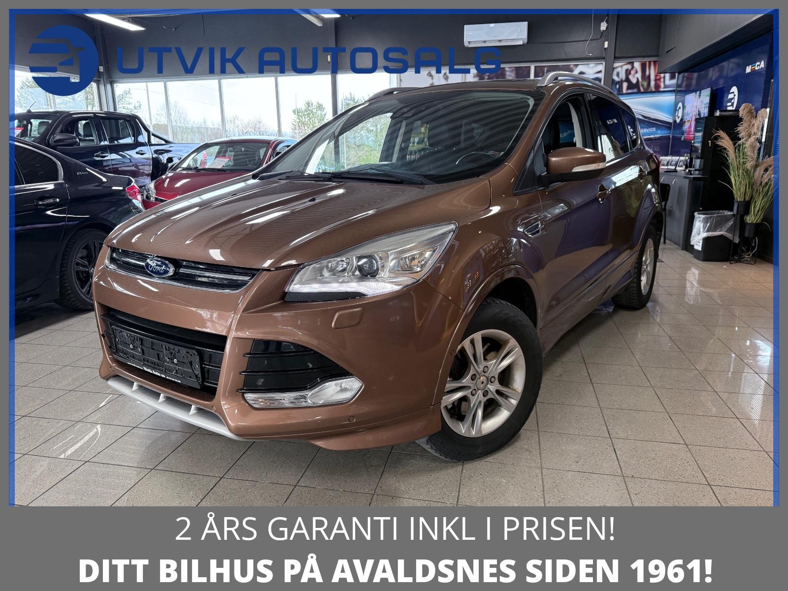 Ford Kuga 2.0 TDCi AWD Powershift, 6-trinn, 163hk, 2014