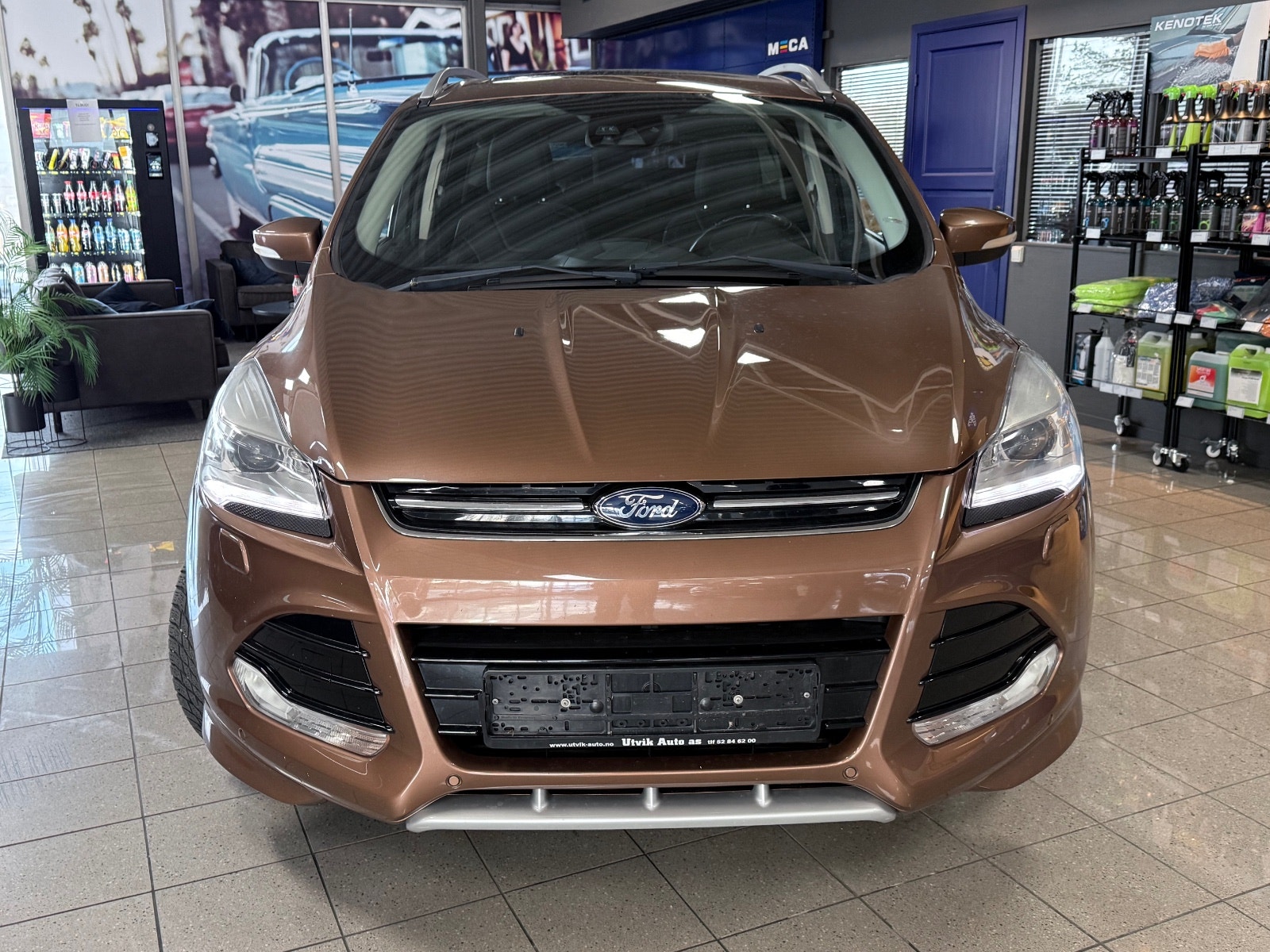 Ford Kuga 2.0 TDCi AWD Powershift, 6-trinn, 163hk, 2014