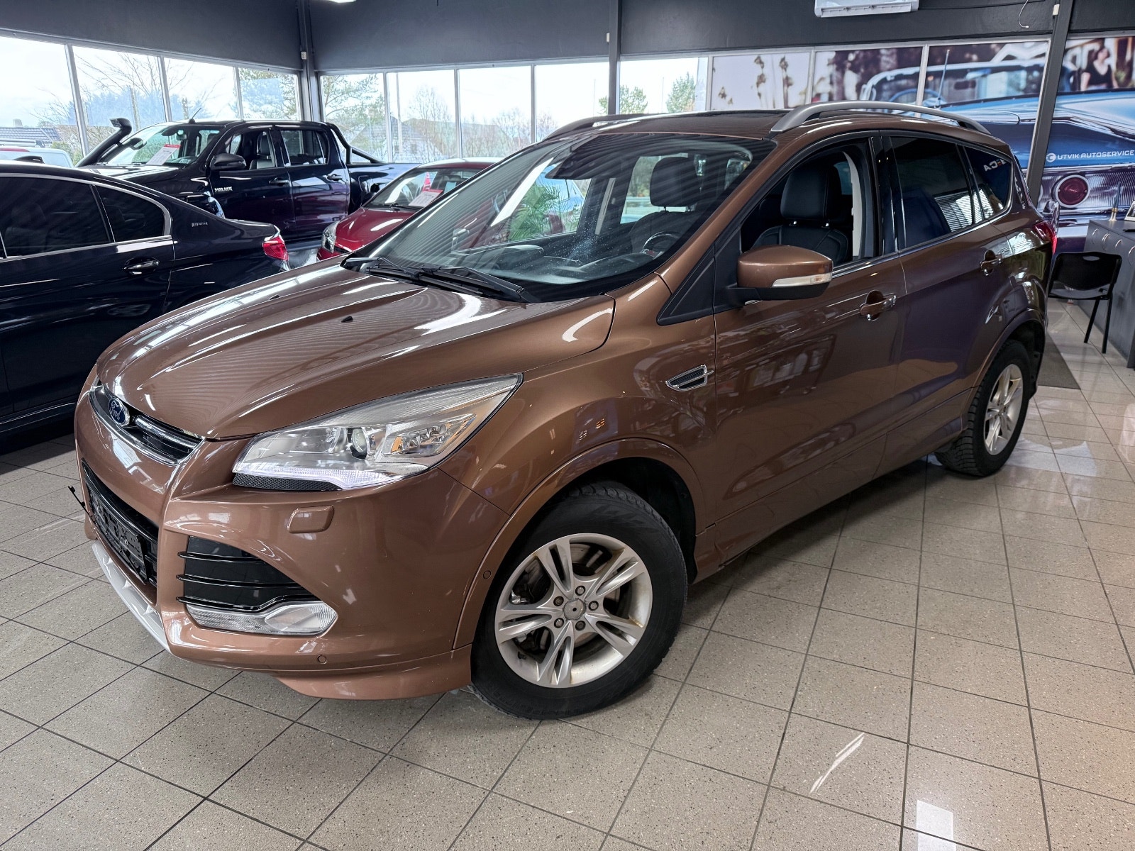 Ford Kuga 2.0 TDCi AWD Powershift, 6-trinn, 163hk, 2014