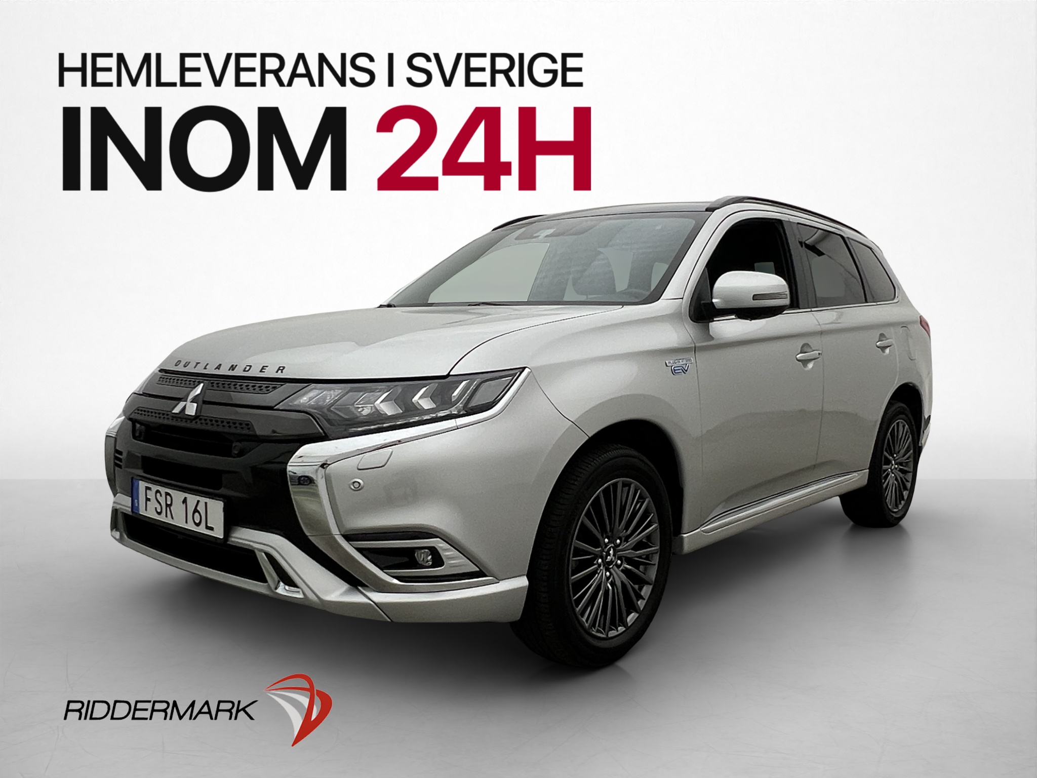 Mitsubishi Outlander PHEV CVT, 224hk, 2020