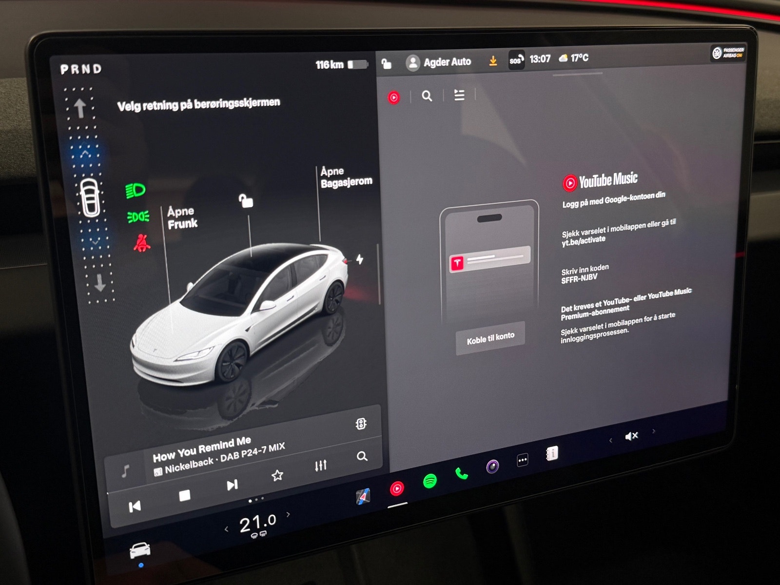 Tesla Model 3 Standard Range, 283hp, 2024
