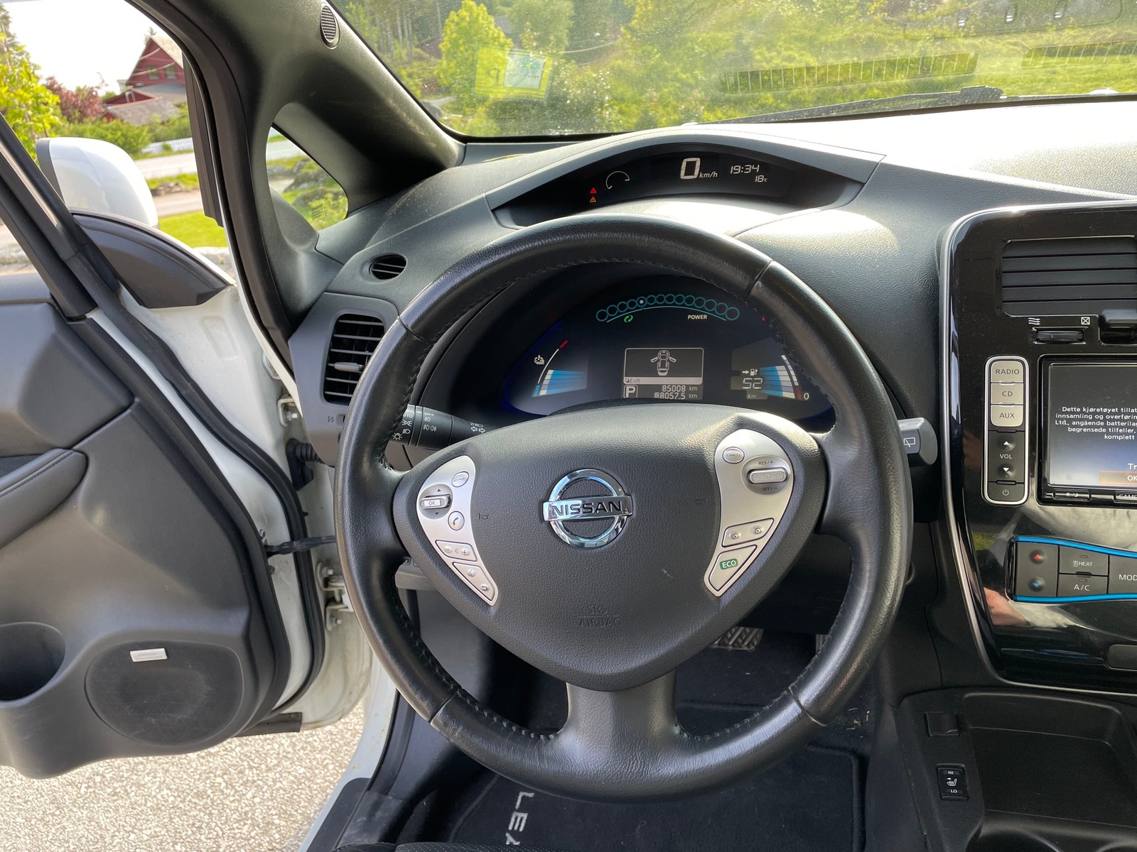 Nissan Leaf 30 kWh, 109hp, 2016