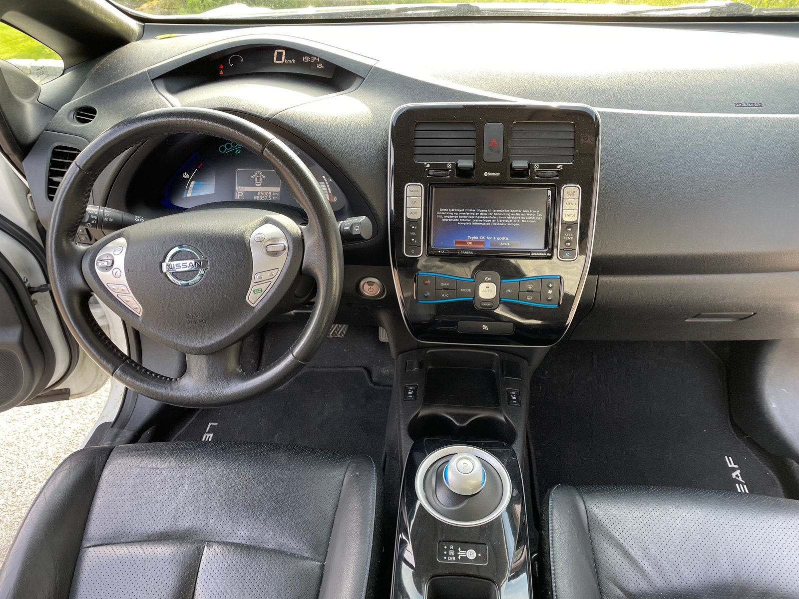 Nissan Leaf 30 kWh, 109hp, 2016