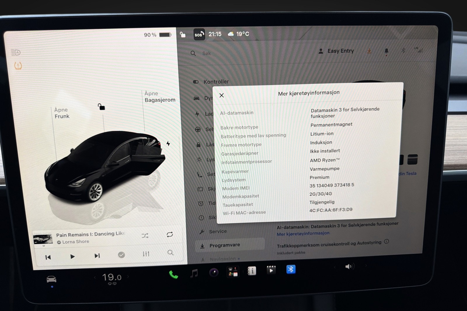 Tesla Model 3 Long Range AWD, 498hp, 2023