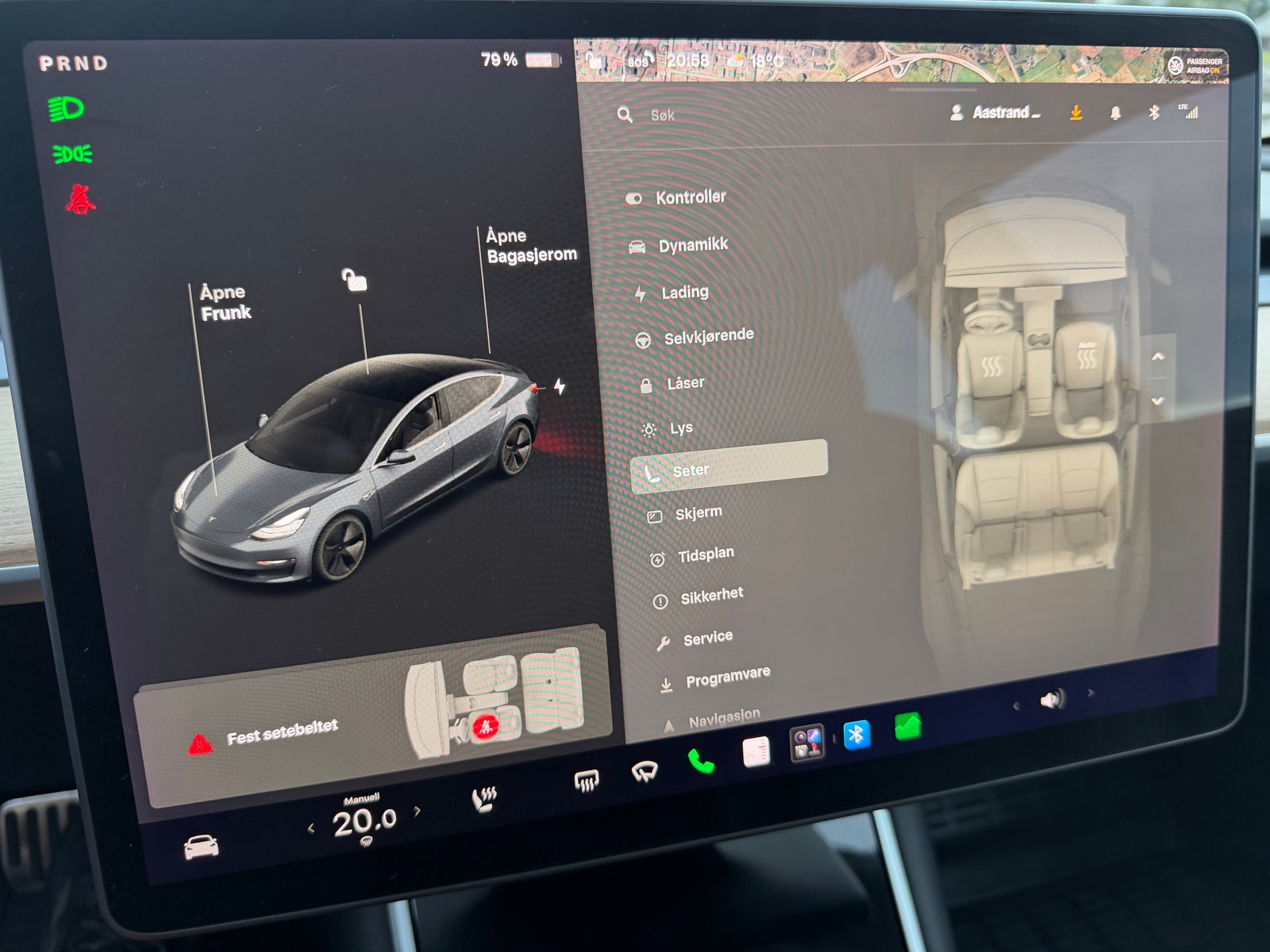 Tesla Model 3 Standard Range Plus, 325hk, 2020