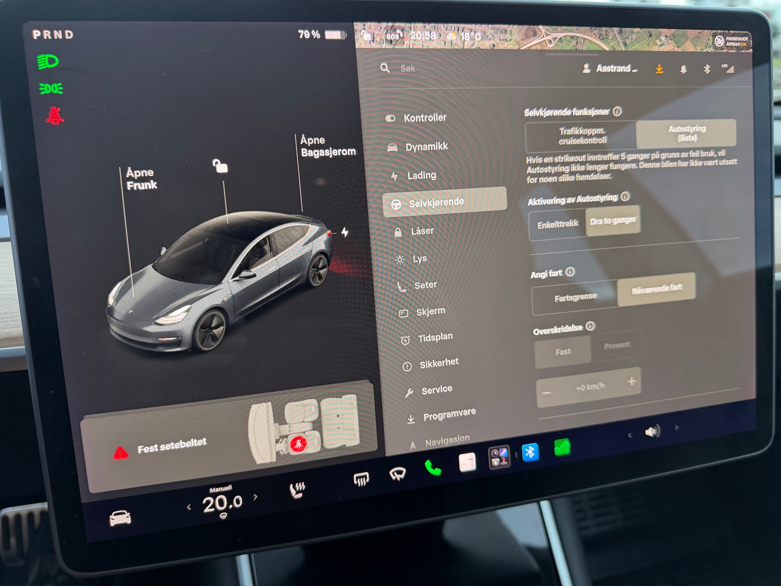 Tesla Model 3 Standard Range Plus, 325hk, 2020