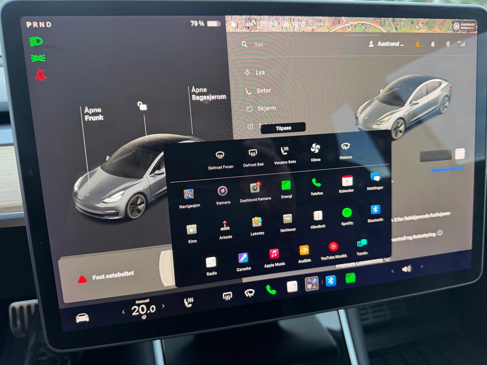 Tesla Model 3 Standard Range Plus, 325hk, 2020