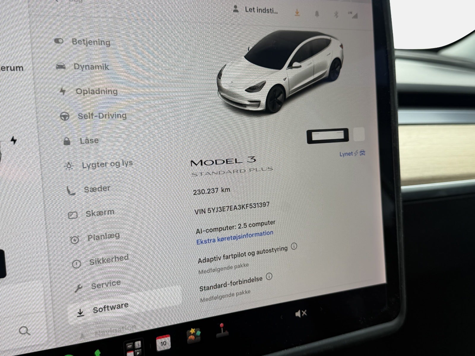 Tesla Model 3 Standard Range Plus, 325hk, 2019