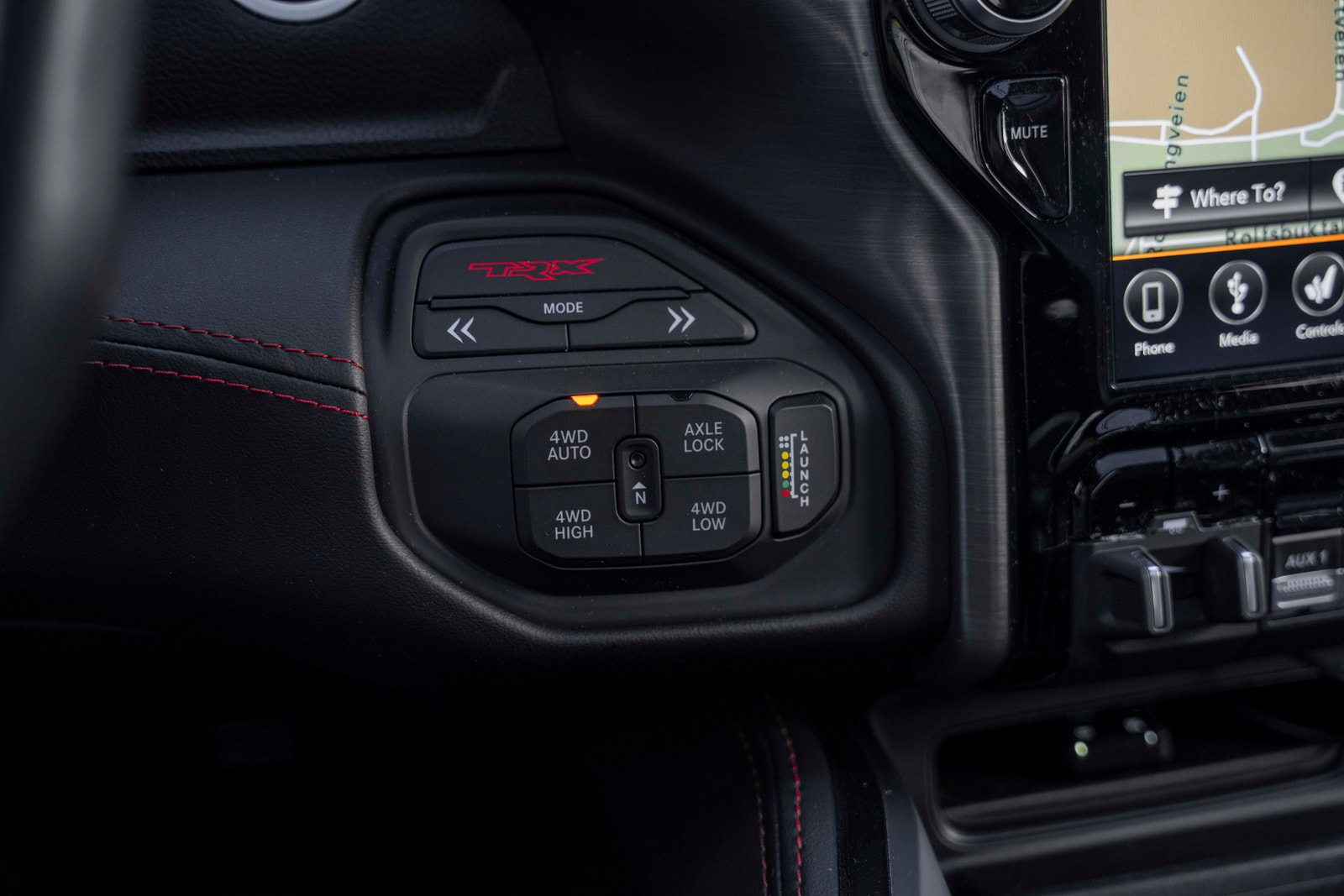 RAM 1500 TRX TorqueFlite, 8-trins, 711ps, 2021