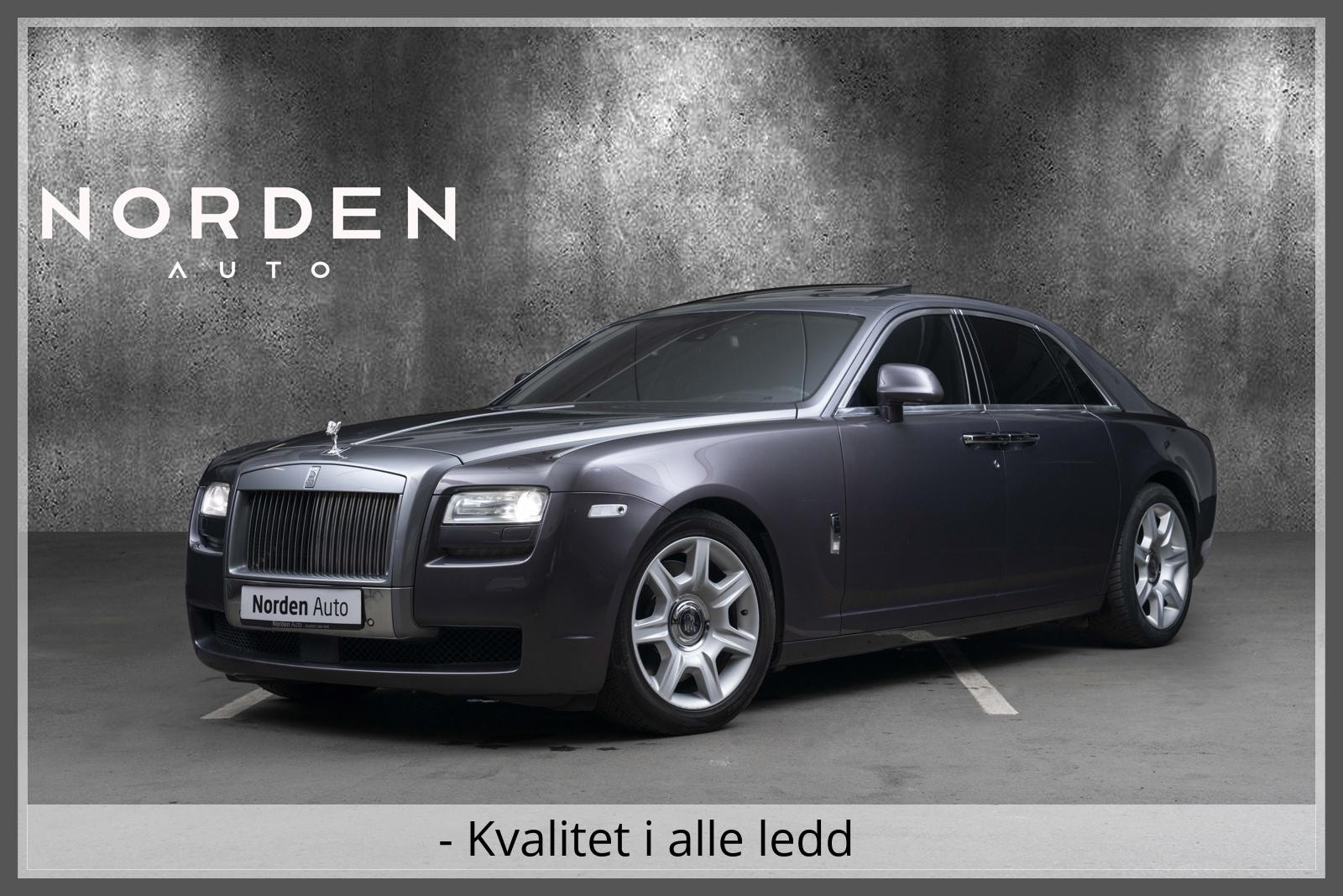 Rolls-Royce Ghost 6.6 V12 Automatisk, 8-trinn, 570hk, 2012