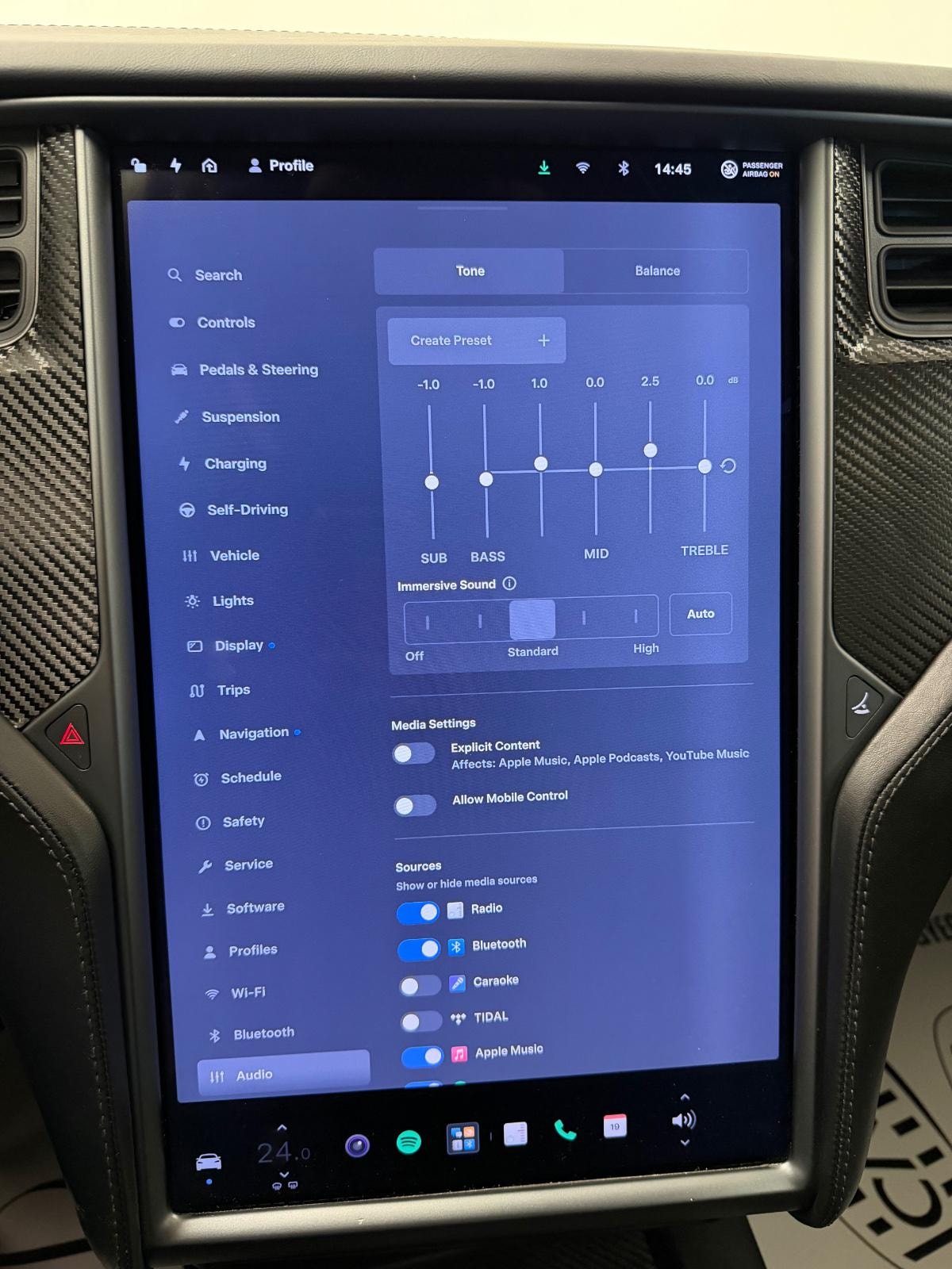 Tesla Model S Long Range AWD, 423hp, 2020