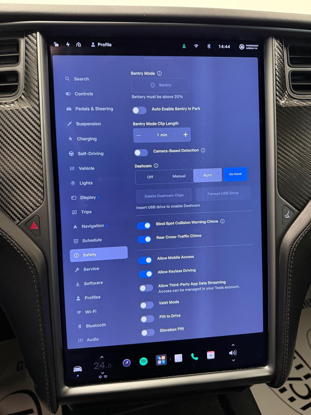Tesla Model S Long Range AWD, 423hp, 2020
