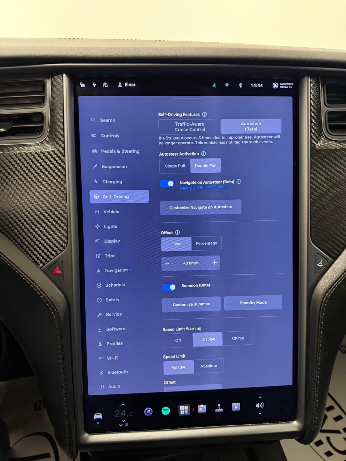 Tesla Model S Long Range AWD, 423hp, 2020