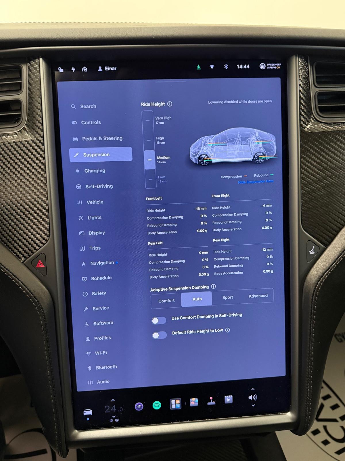 Tesla Model S Long Range AWD, 423hp, 2020