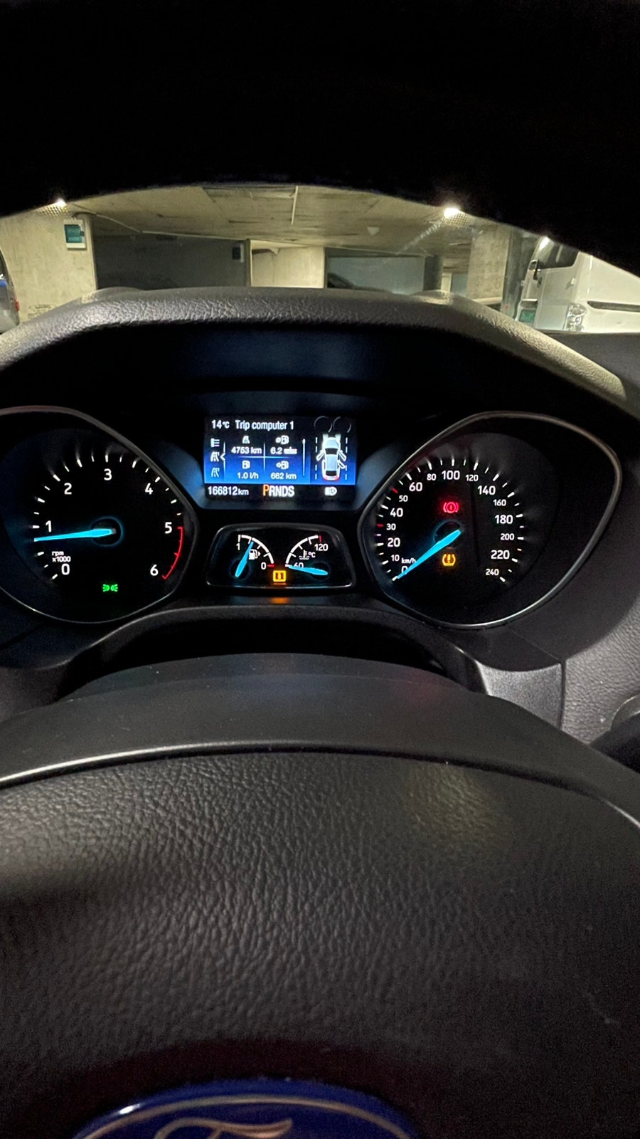 Ford Focus Combi 1.5 TDCi Powershift 6, 6-trins, 120ps, 2015