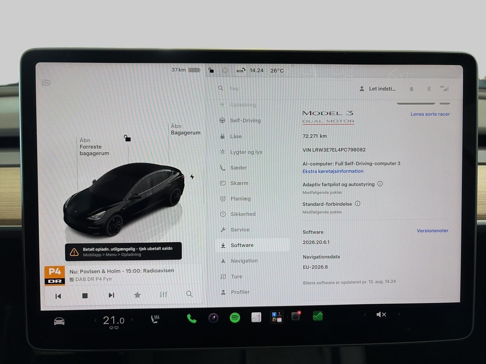 Tesla Model 3 Performance, 513ps, 2023