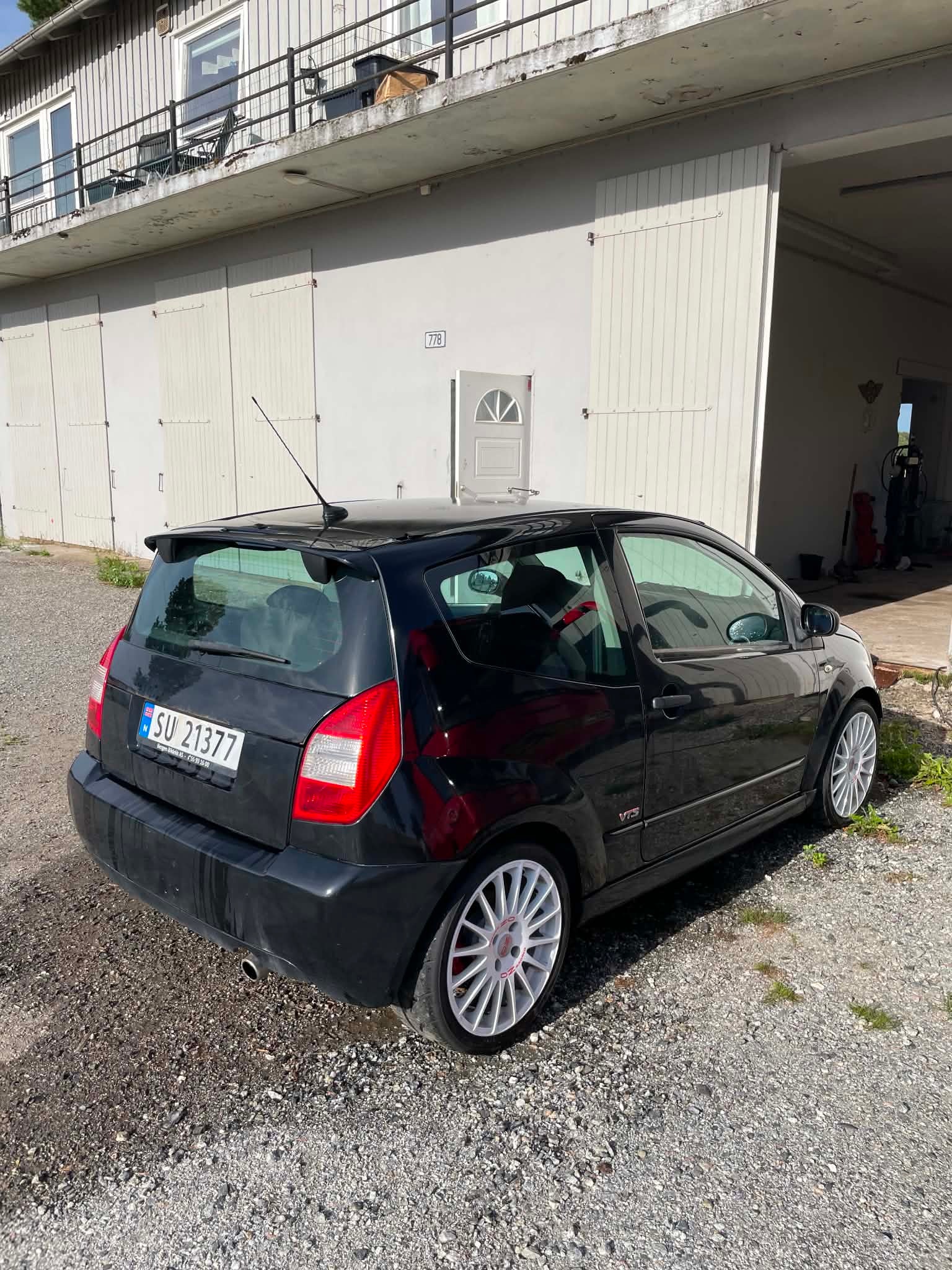 Citroën C2 1.6 VTS Manual, 5-trins, 122ps, 2005