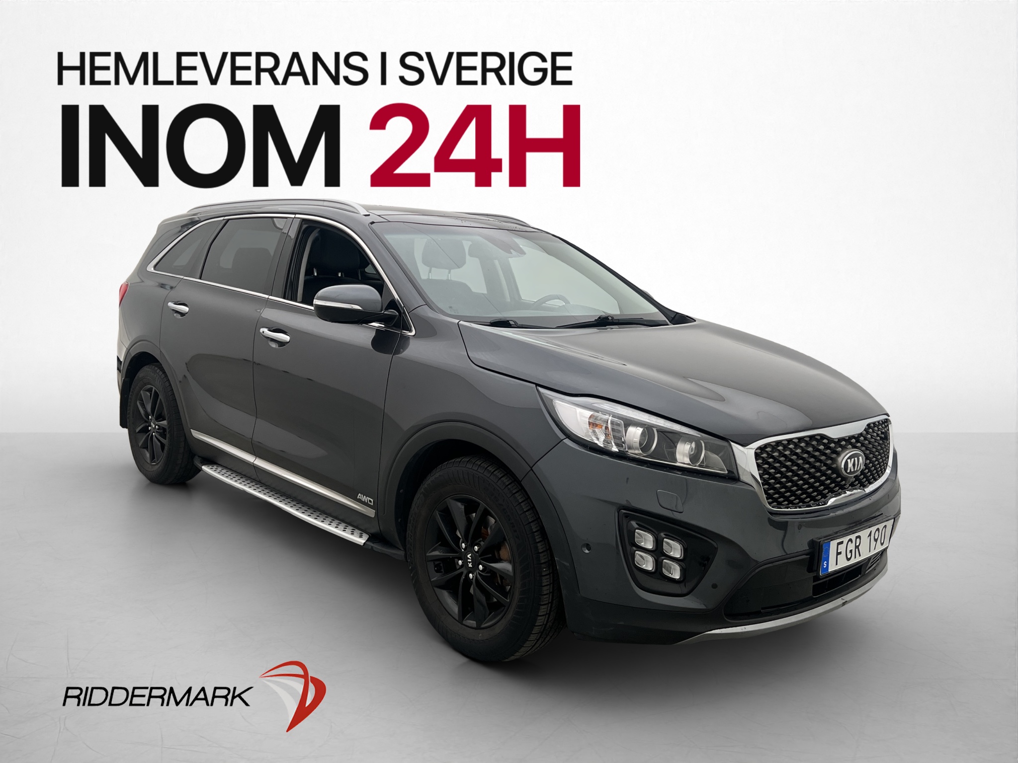 Kia Sorento 2.2 CRDi AWD Automatic, 6-trins, 200ps, 2017