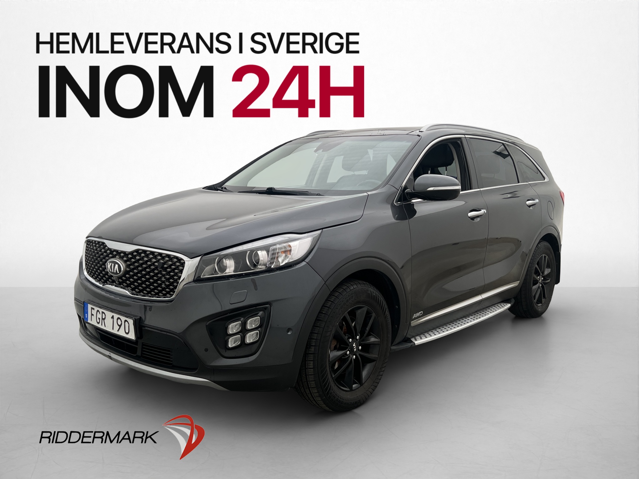 Kia Sorento 2.2 CRDi AWD Automatic, 6-trins, 200ps, 2017