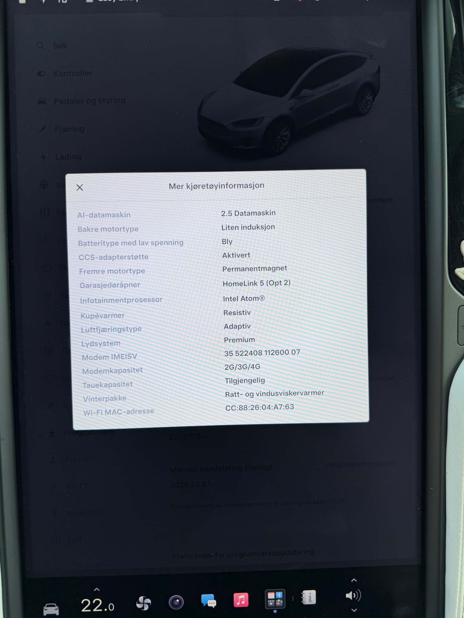 Tesla Model X Standard Range, 333ps, 2019