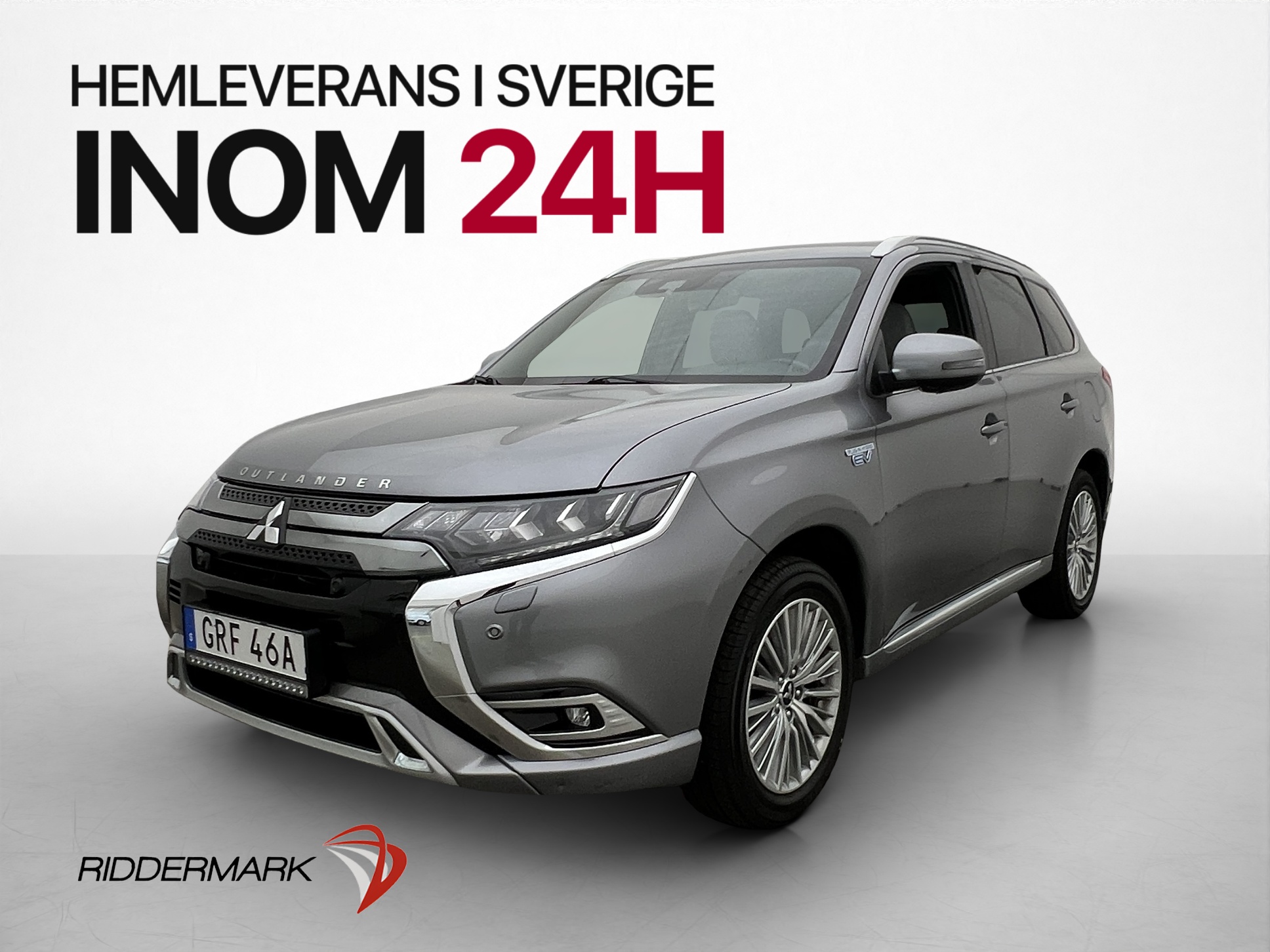 Mitsubishi Outlander PHEV CVT, 224hk, 2020