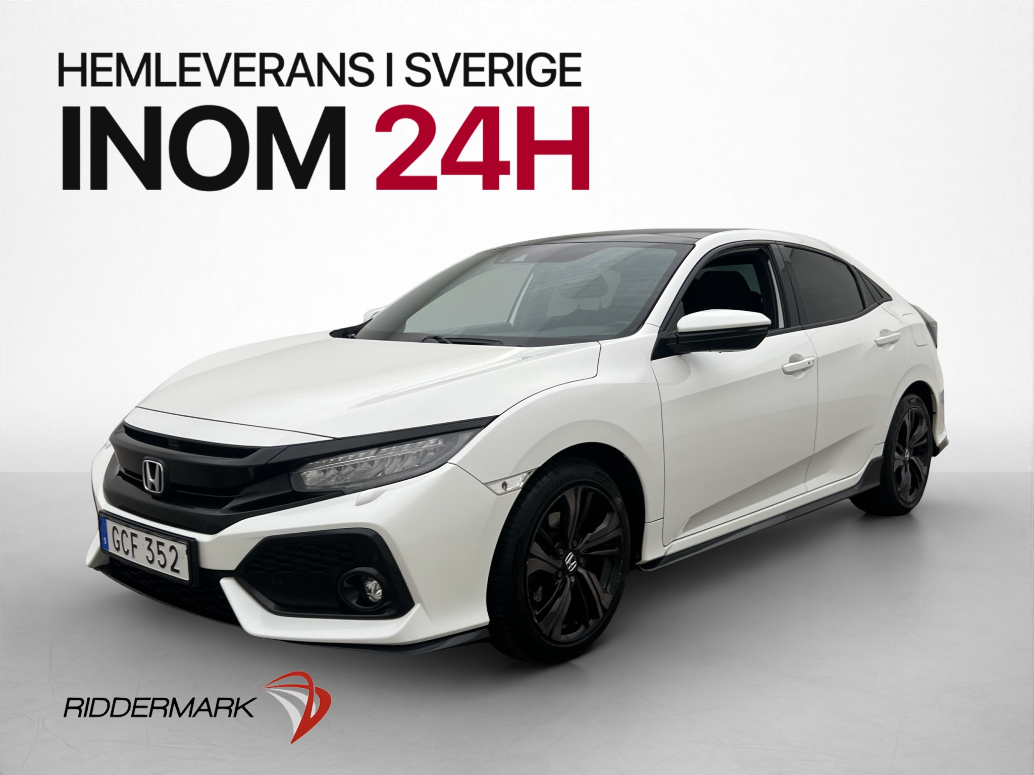 Honda Civic 5-door 1.5 i-VTEC Turbo CVT, 182ps, 2017
