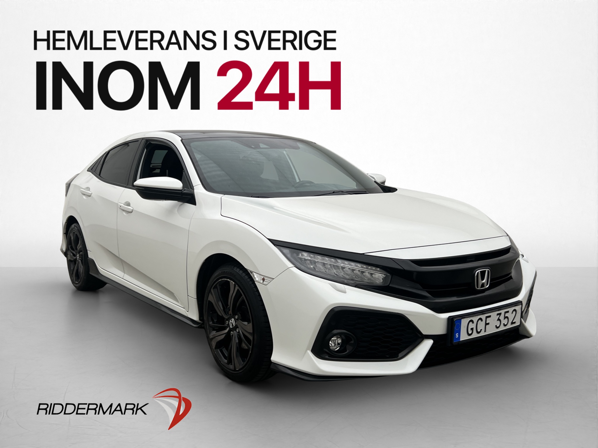 Honda Civic 5-door 1.5 i-VTEC Turbo CVT, 182ps, 2017