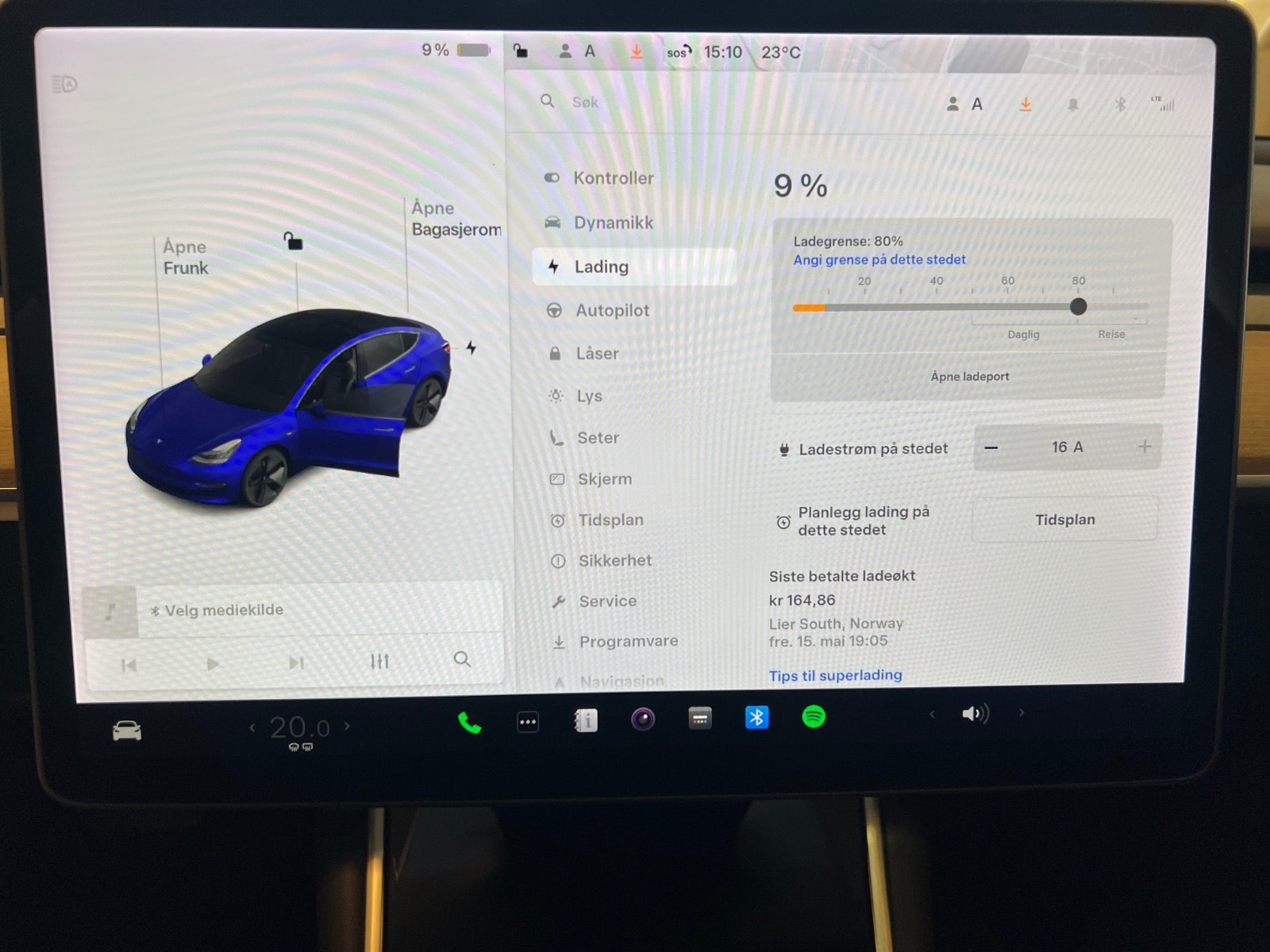 Tesla Model 3 Standard Range Plus, 325ps, 2020