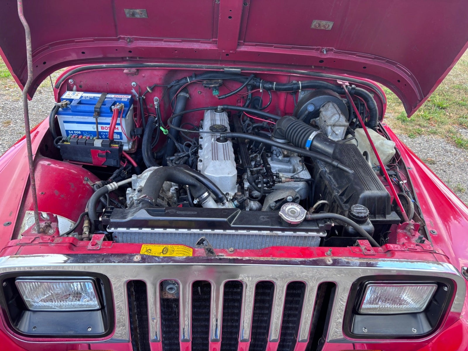 Jeep Wrangler 4.0 4WD Manual, 5-trins, 178ps, 1991