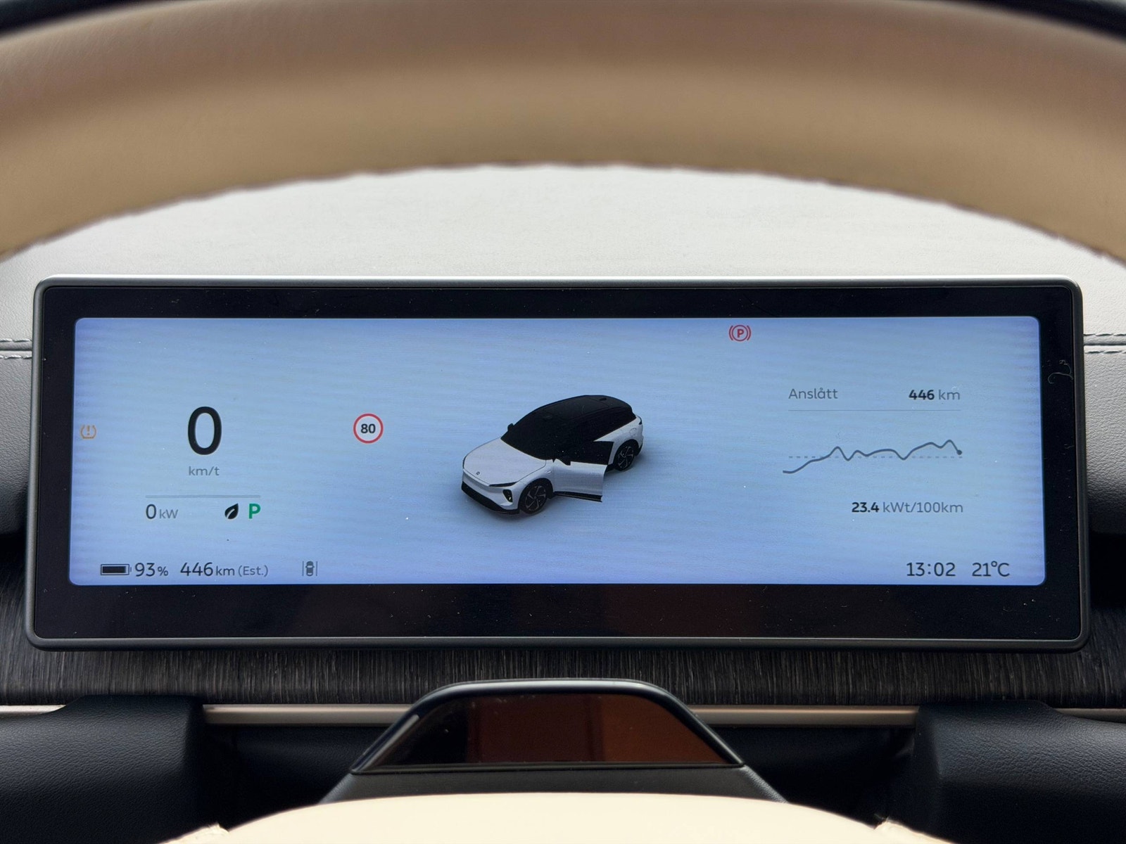 NIO EL6 Long Range, 490hp, 2024