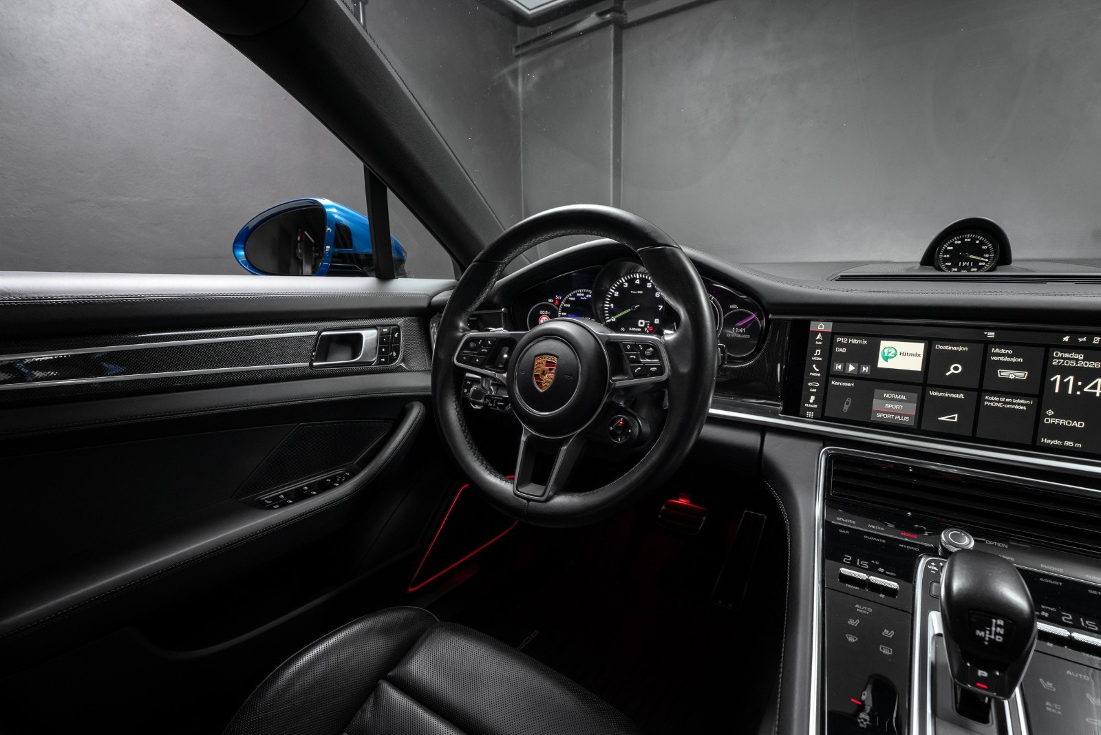 Porsche Panamera 4 E-Hybrid PDK, 462hp, 2017