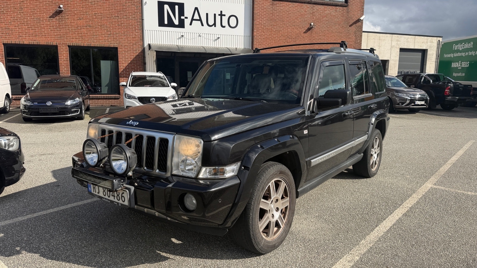 Jeep Commander 3.0 V6 CRD 4WD Automatic, 5-trins, 218ps, 2008