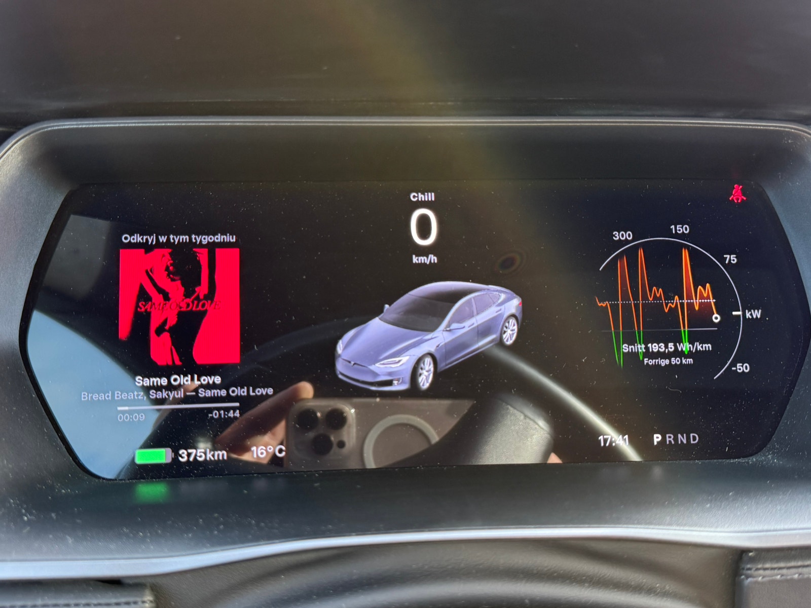 Tesla Model S 100D, 525ps, 2018