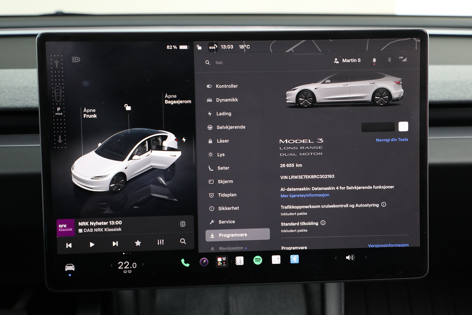 Tesla Model 3 Long Range AWD, 498hp, 2024