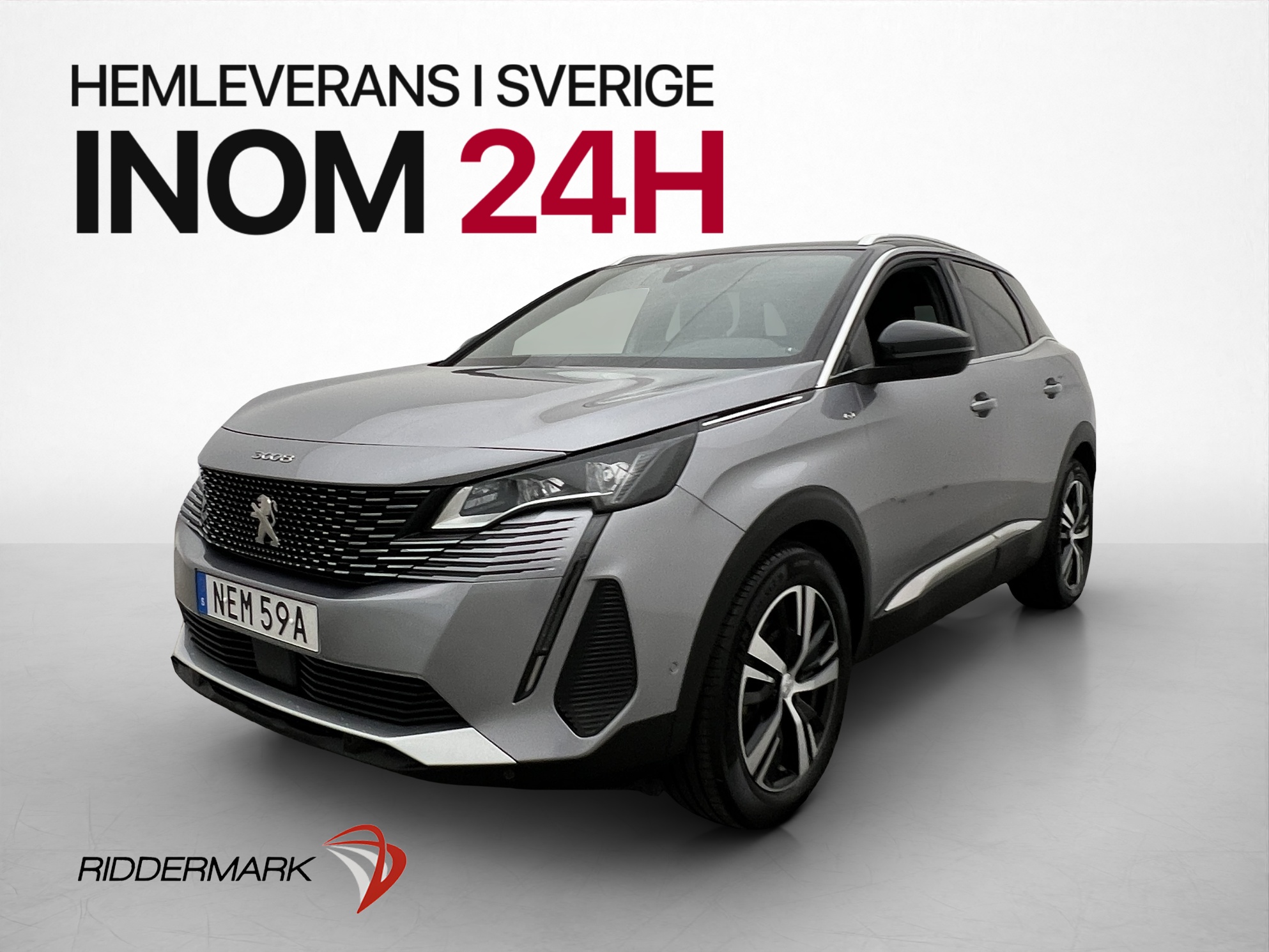 Peugeot 3008 1.2 PureTech 130 EAT, 8-trins, 131ps, 2023