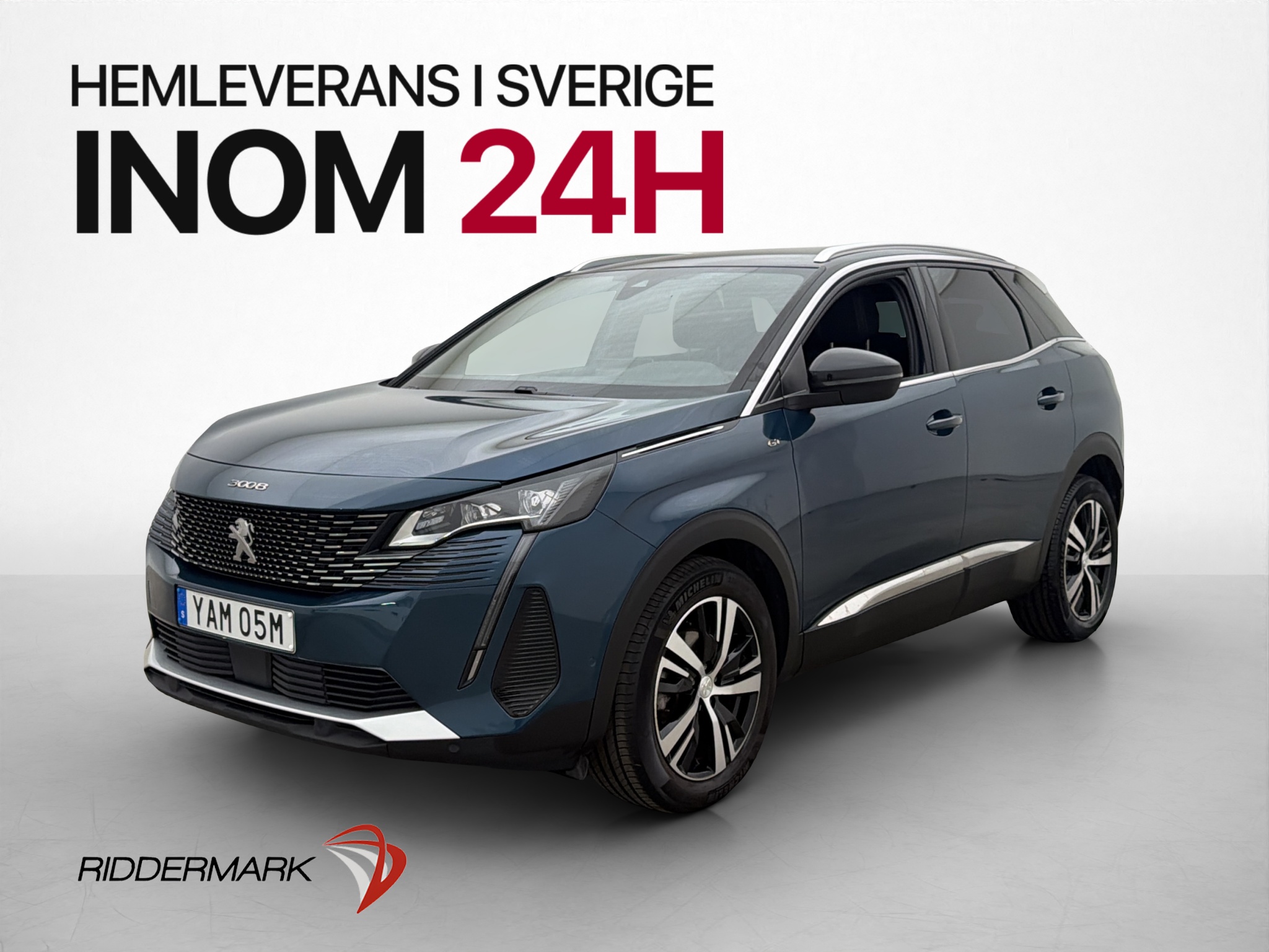 Peugeot 3008 1.2 PureTech 130 EAT, 8-trins, 131ps, 2023