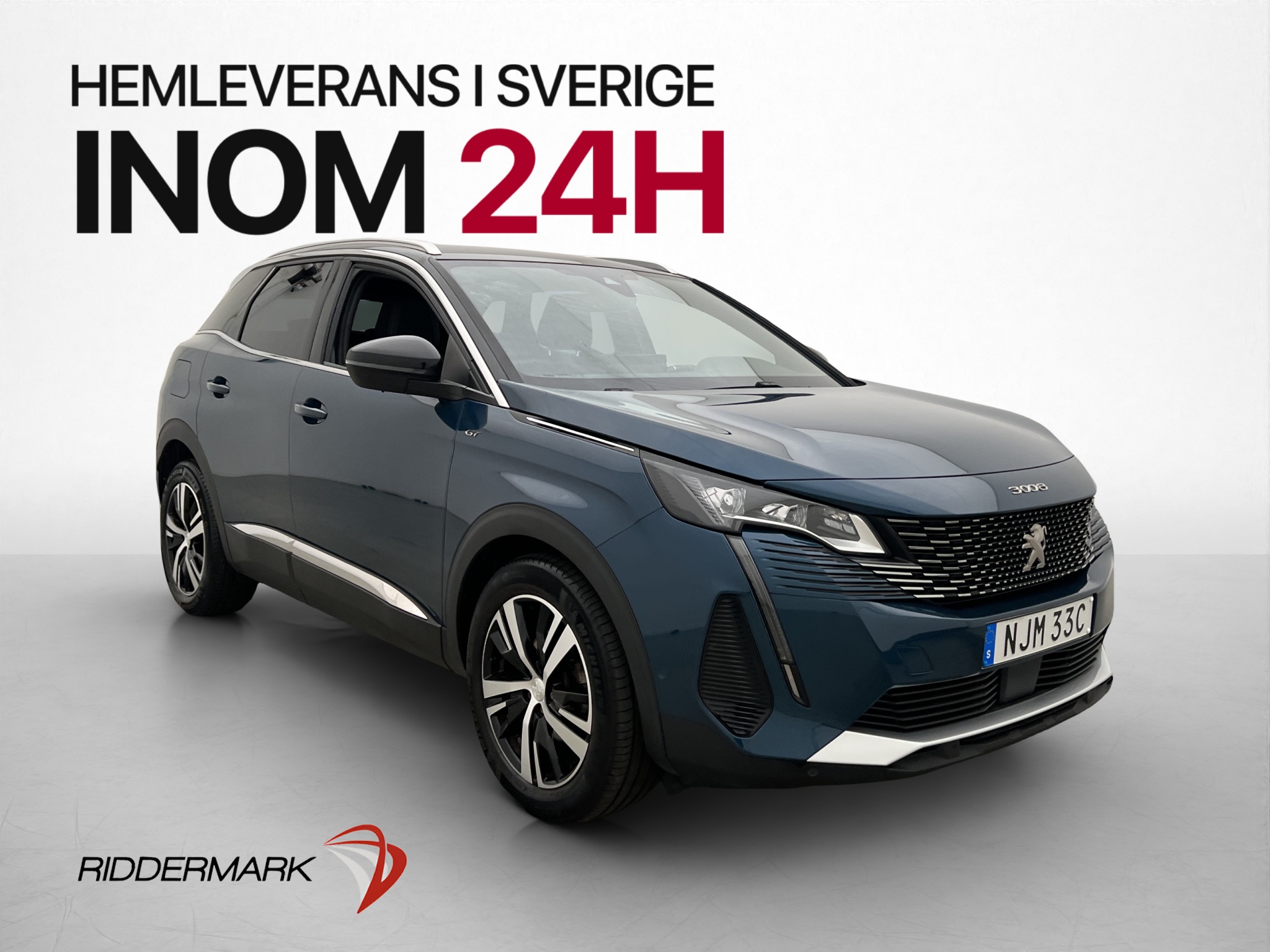 Peugeot 3008 1.2 PureTech 130 EAT, 8-trins, 131ps, 2023