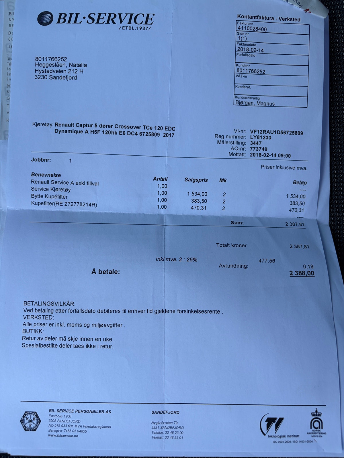 Renault Captur 1.2 TCe EDC, 118hk, 2017