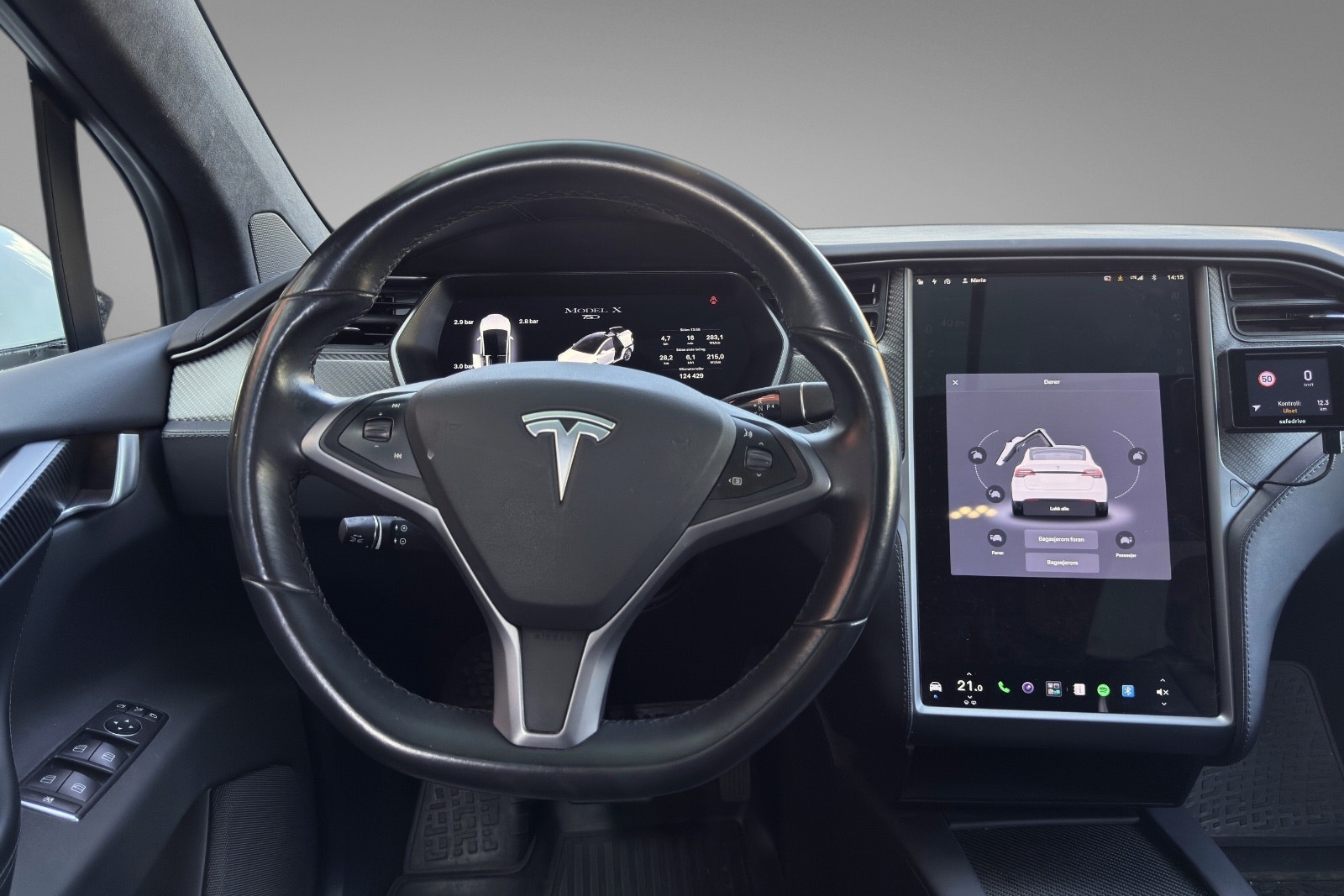 Tesla Model X 75D, 525ps, 2018