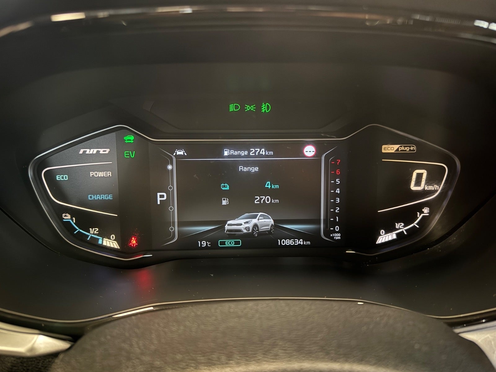 Kia Niro P-HEV DCT, 141hp, 2020