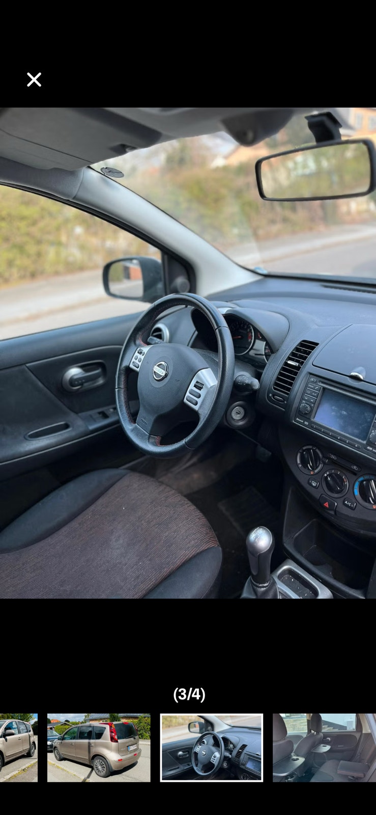 Nissan Note 1.4 Manuell, 88hk, 2009