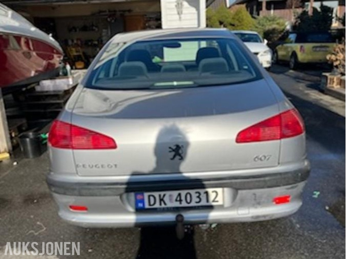 Peugeot 607 2.2 Automatic, 4-trins, 158ps, 2002