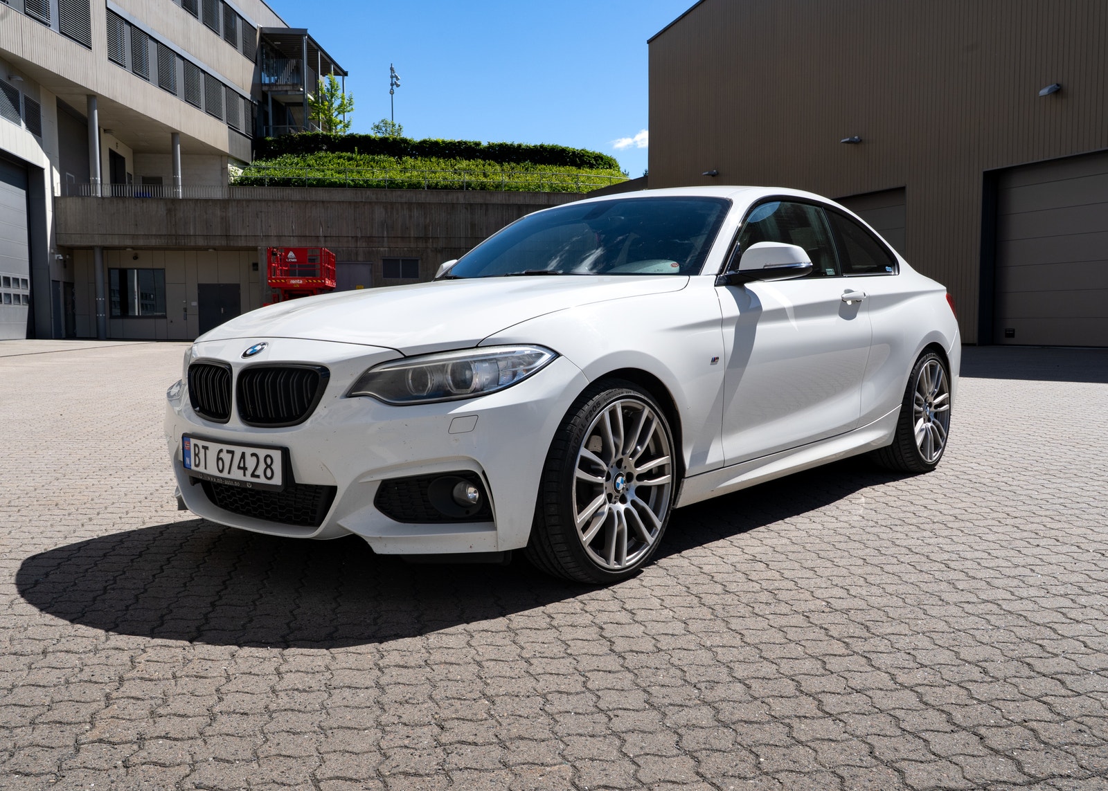 BMW 218d Coupé Steptronic, 8-trins, 143ps, 2014
